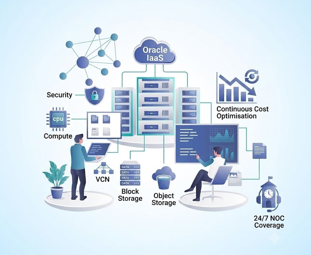 Managed Oracle IaaS
